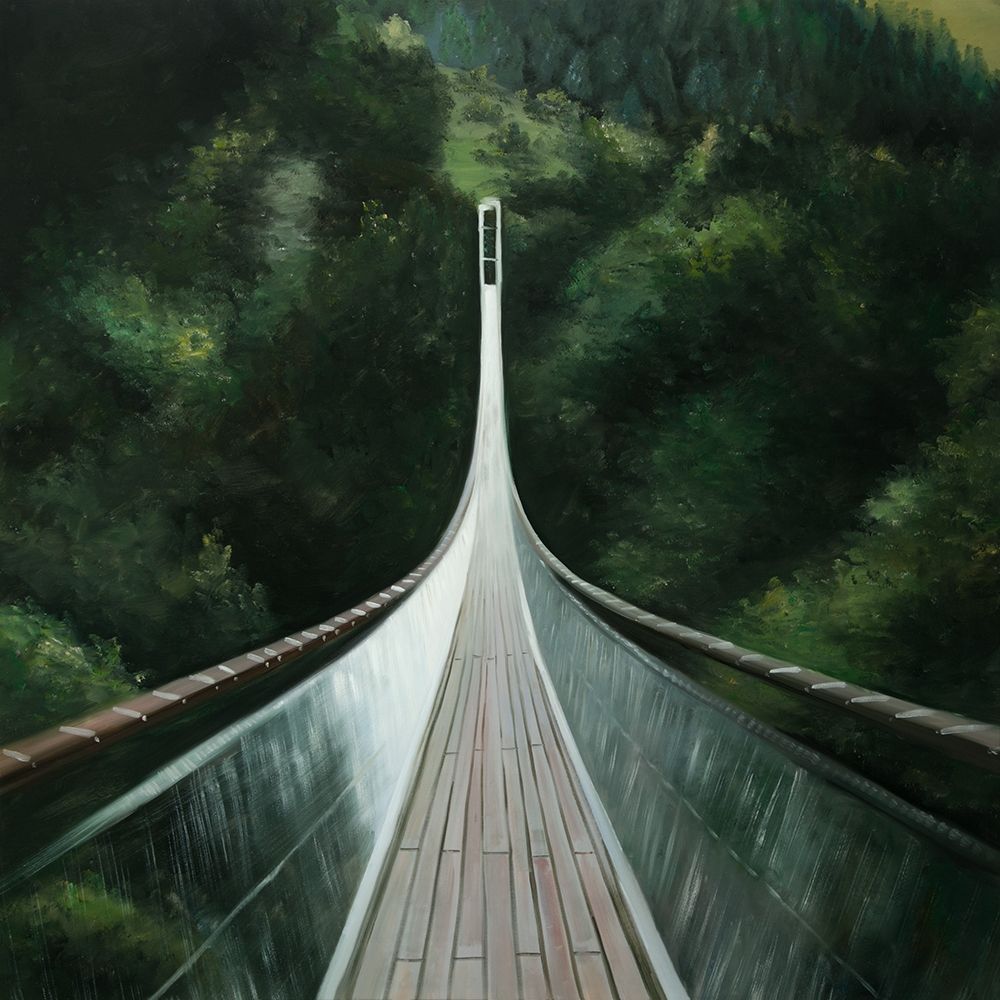STEEP BRIDGE art print by Atelier B Art Studio for $57.95 CAD