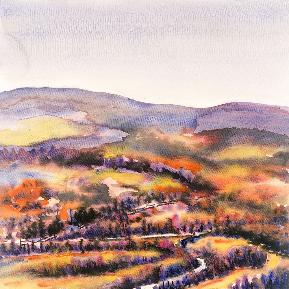 BEAUTIFUL HILLS art print by Atelier B Art Studio for $57.95 CAD