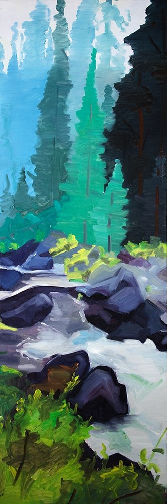 BEAUTIFUL WATERFALL art print by Atelier B Art Studio for $57.95 CAD