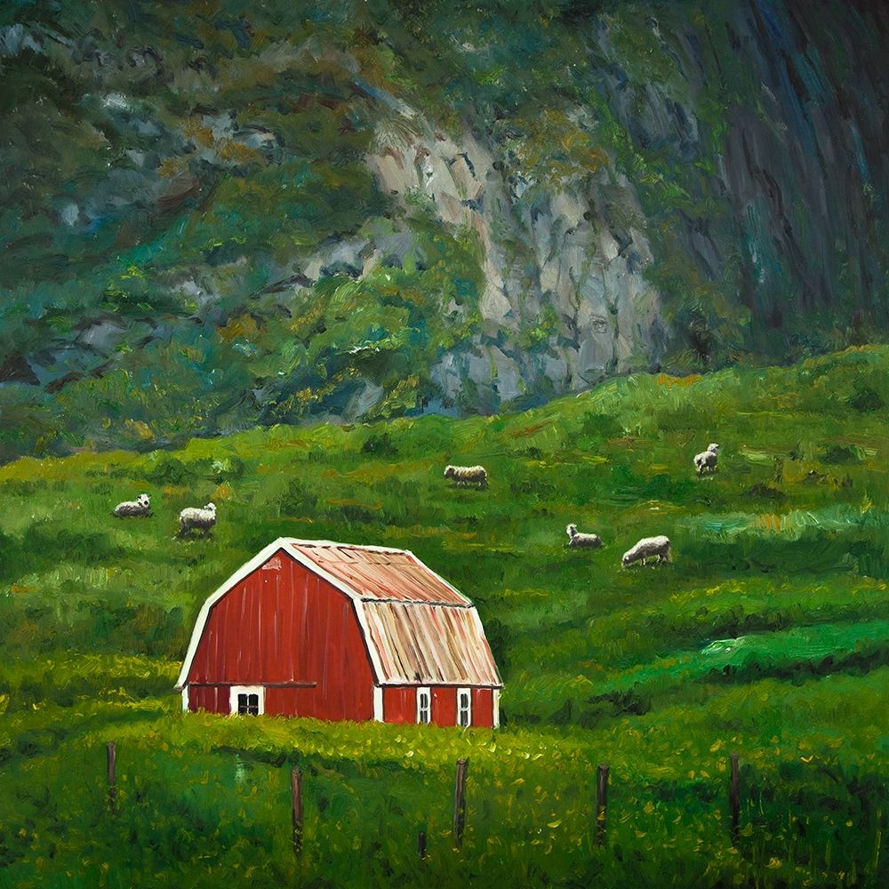 LIFE IN THE COUNTRYSIDE art print by Atelier B Art Studio for $57.95 CAD