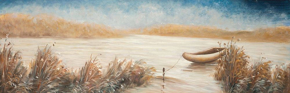 ABANDONED BOAT art print by Atelier B Art Studio for $57.95 CAD