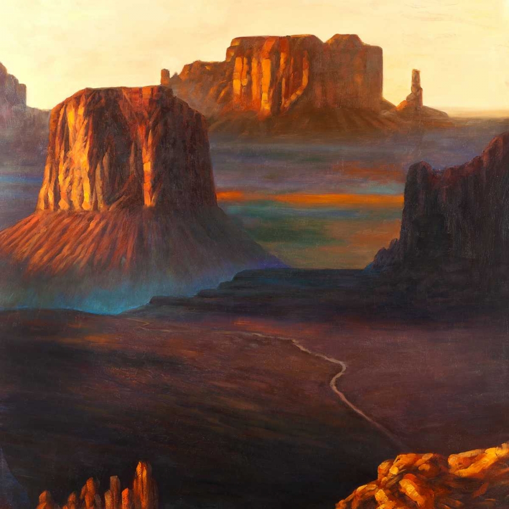 Monument Valley Tribal Park in Colorado art print by Atelier B Art Studio for $57.95 CAD