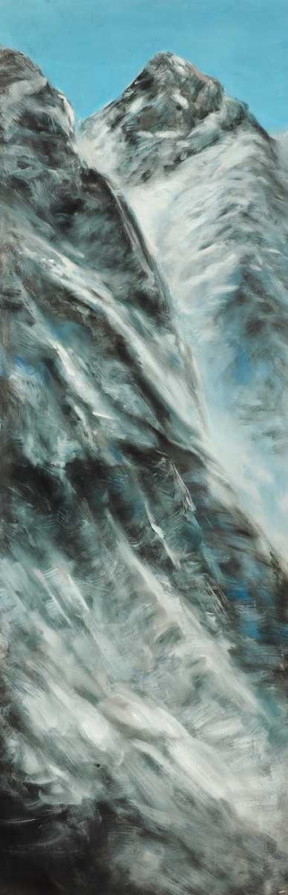 Mountains of Lhotse Wall on the Nepal Side art print by Atelier B Art Studio for $57.95 CAD
