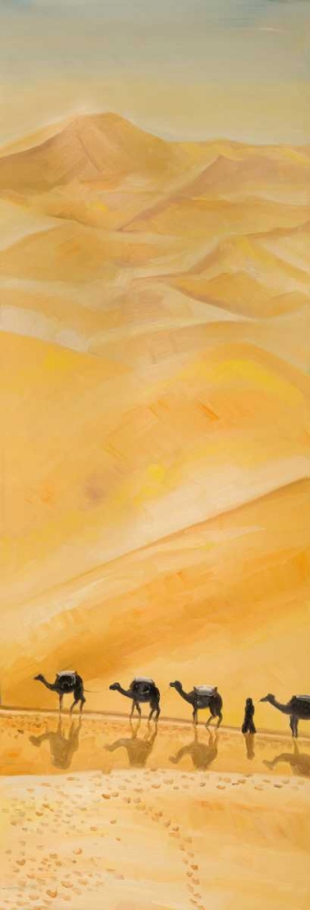 Walking in the Desert art print by Atelier B Art Studio for $57.95 CAD