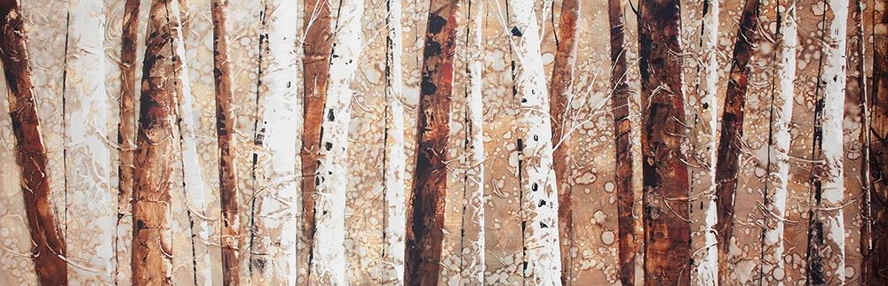 PAINT SPLASH FOREST art print by Atelier B Art Studio for $57.95 CAD