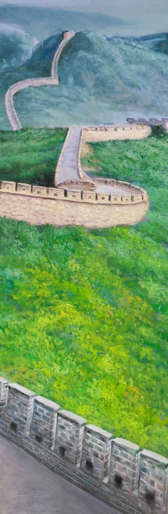 Great Wall of China art print by Atelier B Art Studio for $57.95 CAD