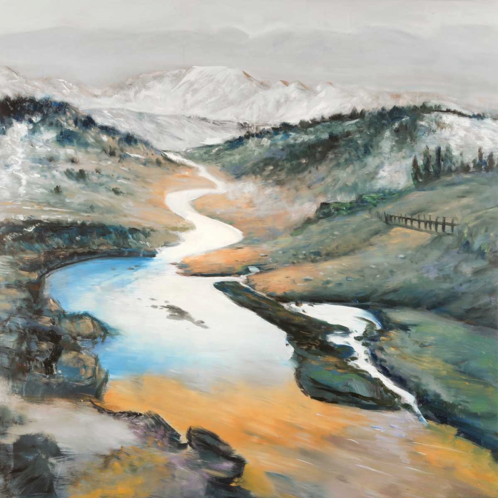 Landscape art print by Atelier B Art Studio for $57.95 CAD
