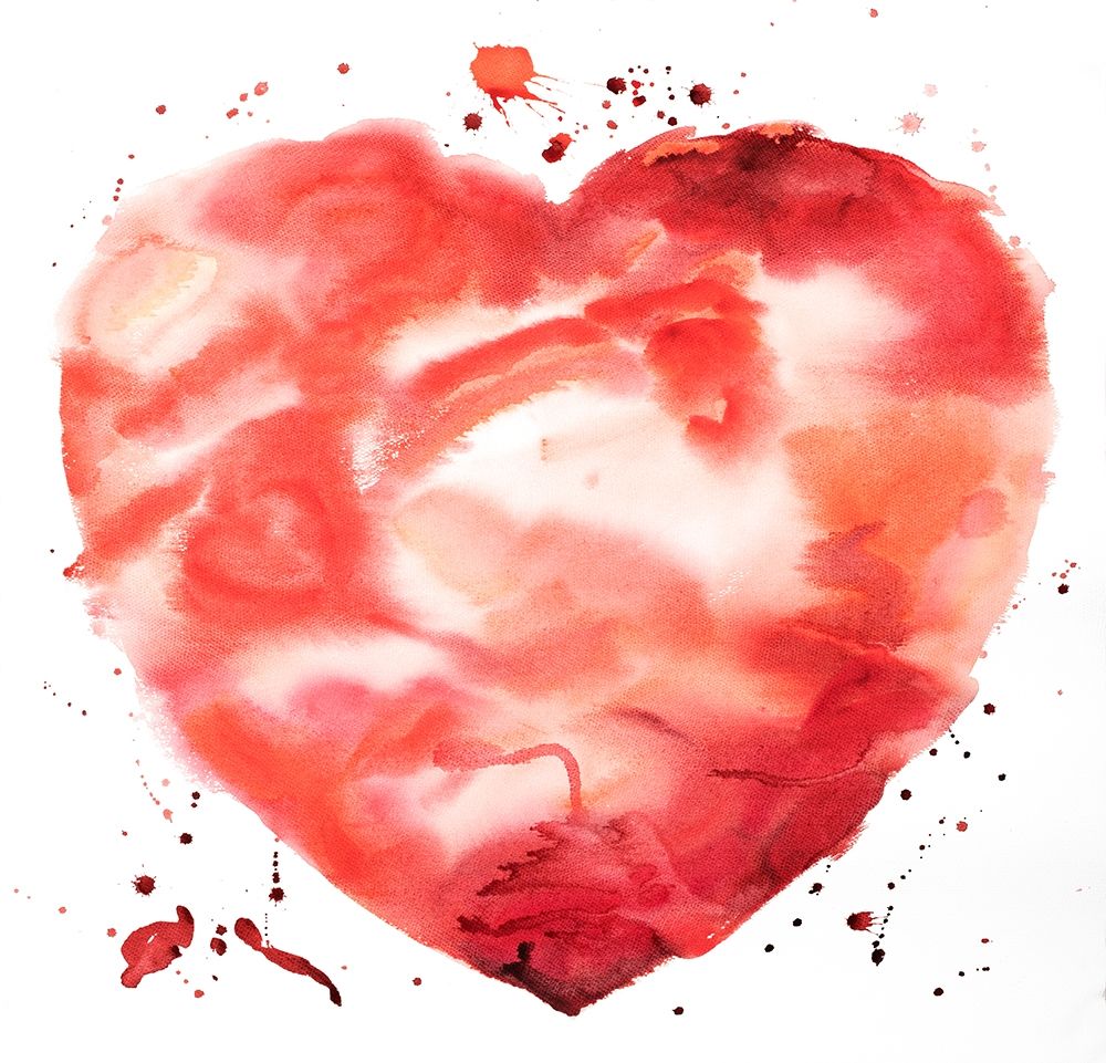 BIG HEART art print by Atelier B Art Studio for $57.95 CAD