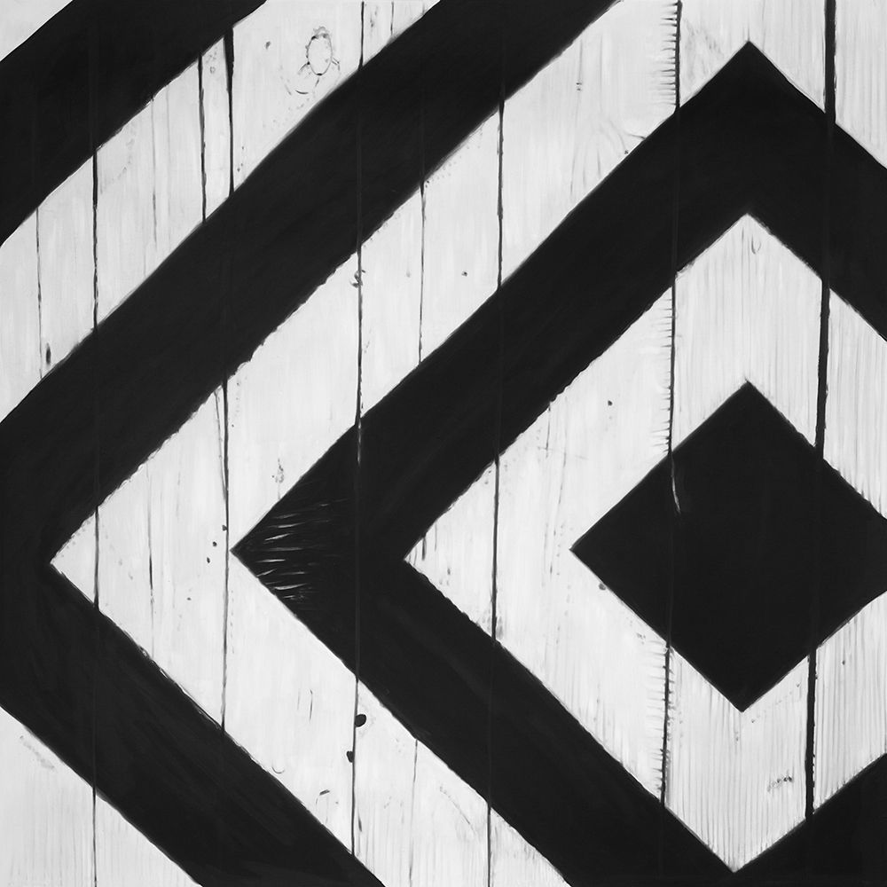 RHOMBUS ON WOOD art print by Atelier B Art Studio for $57.95 CAD