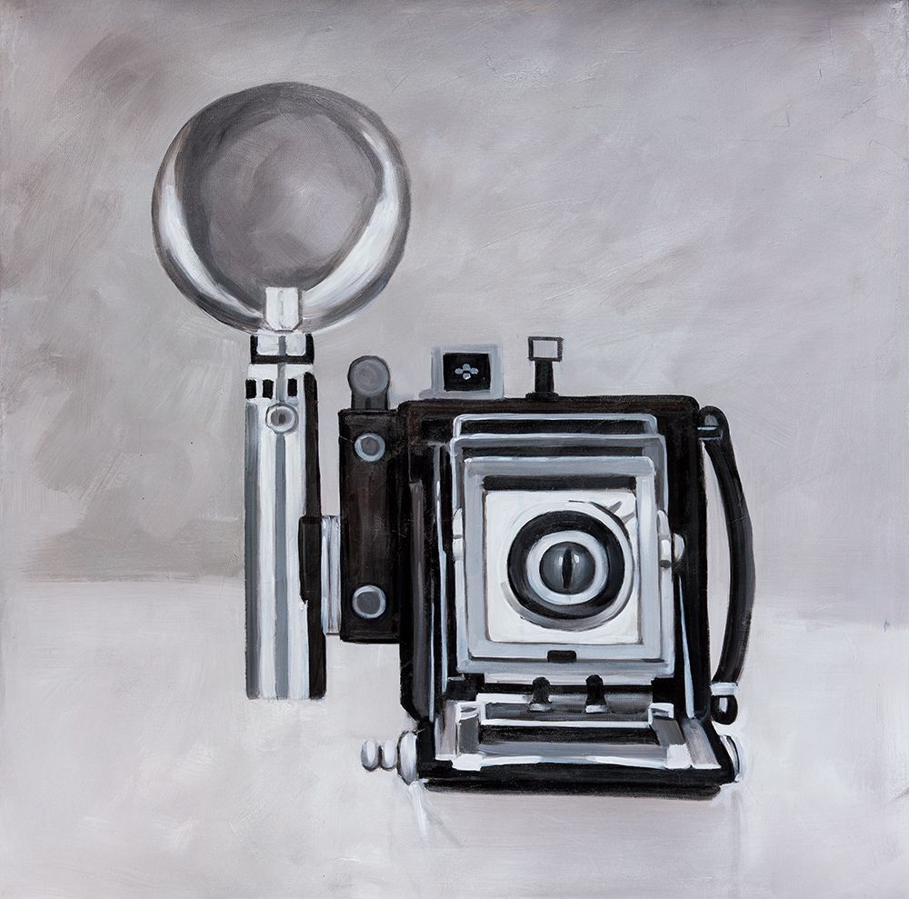 ANTIQUE CAMERA art print by Atelier B Art Studio for $57.95 CAD