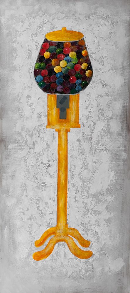 YELLOW GUM DISPENSER art print by Atelier B Art Studio for $57.95 CAD
