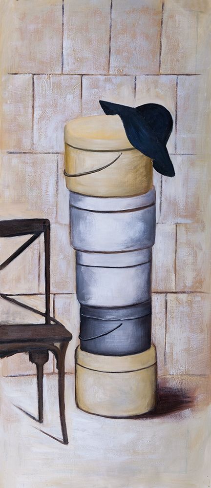 HAT BOXES art print by Atelier B Art Studio for $57.95 CAD