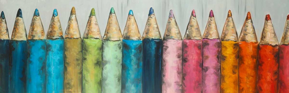 Colouring Pencils art print by Atelier B Art Studio for $57.95 CAD