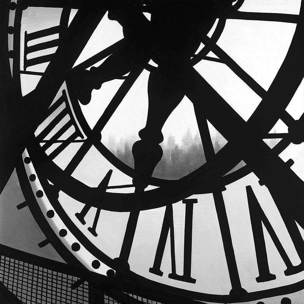 Giant Clock in Orsay Museum art print by Atelier B Art Studio for $57.95 CAD