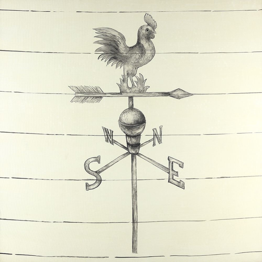 Vintage Weathervane art print by Atelier B Art Studio for $57.95 CAD