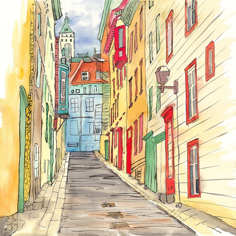 LANE IN LE PETIT CHAMPLAIN art print by Atelier B Art Studio for $57.95 CAD
