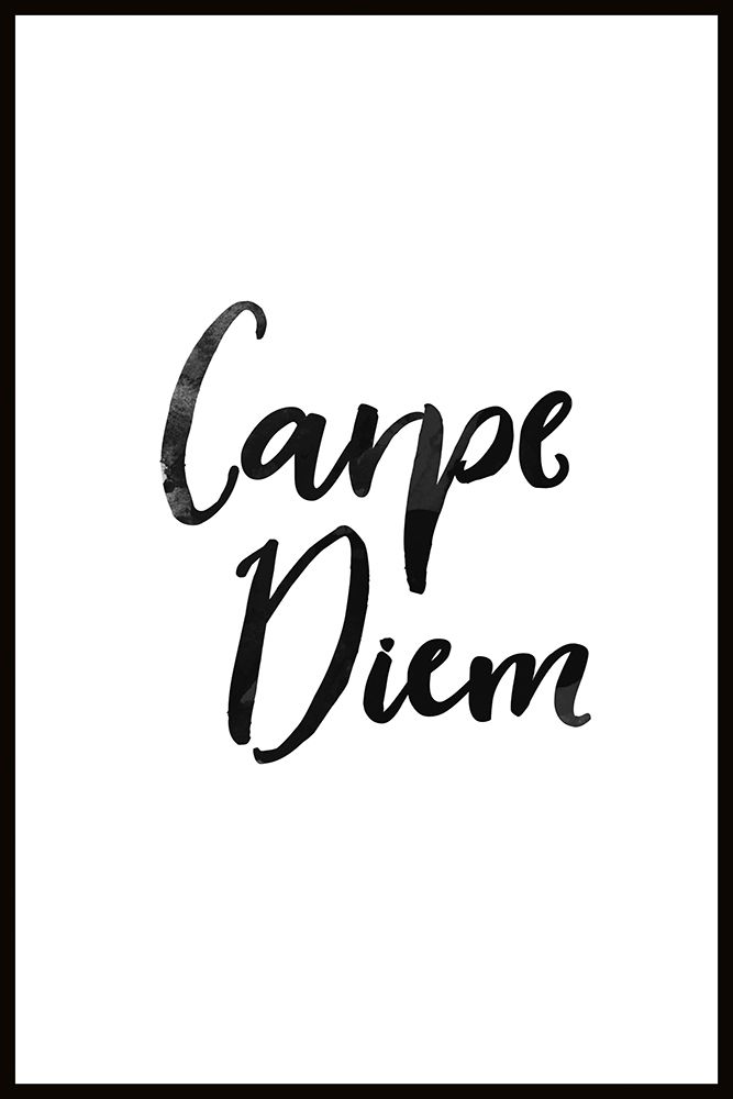 CARPE DIEM art print by Atelier B Art Studio for $57.95 CAD