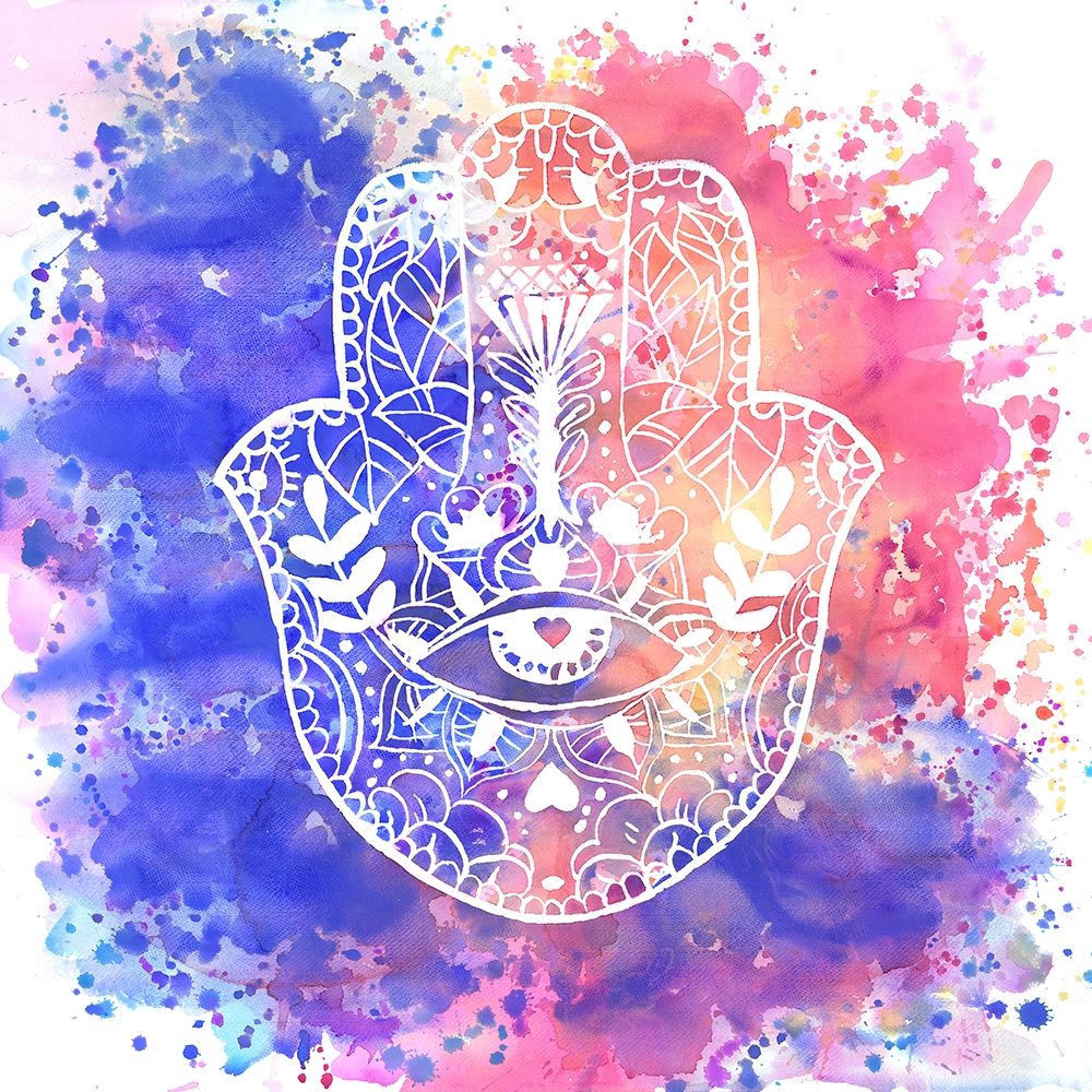 HAMSA HAND art print by Atelier B Art Studio for $57.95 CAD