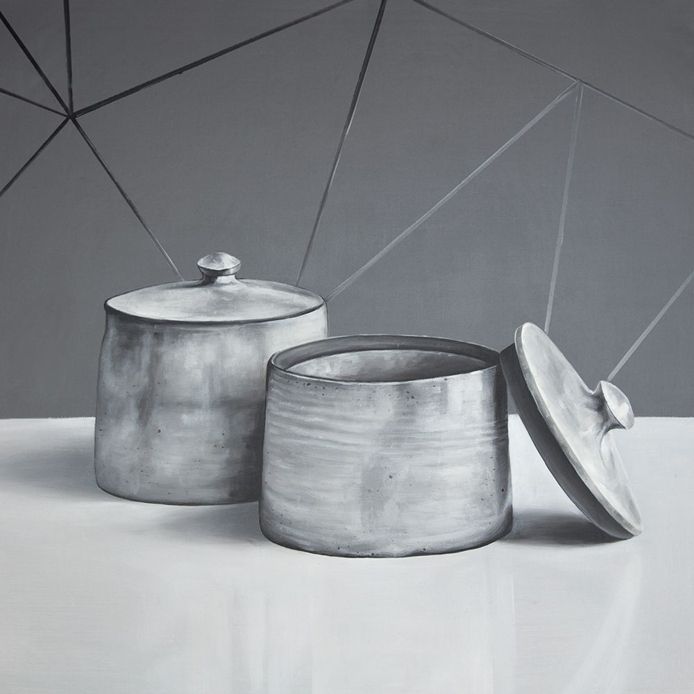OLD POT WITH LID art print by Atelier B Art Studio for $57.95 CAD