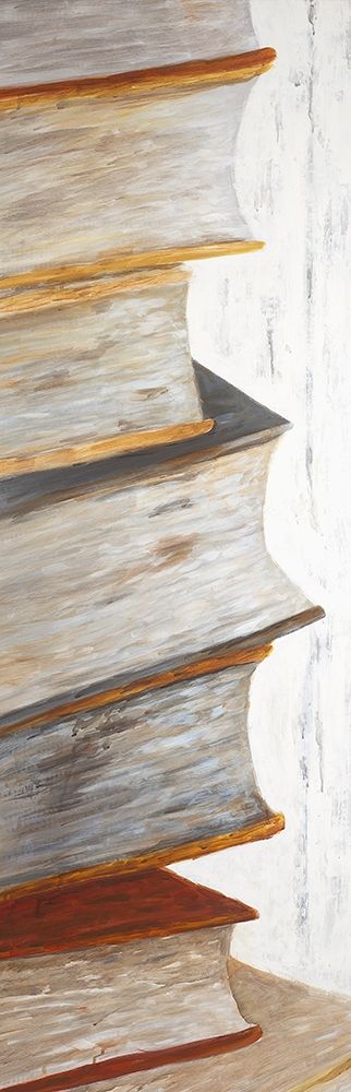 MOUNTAIN OF BOOKS art print by Atelier B Art Studio for $57.95 CAD