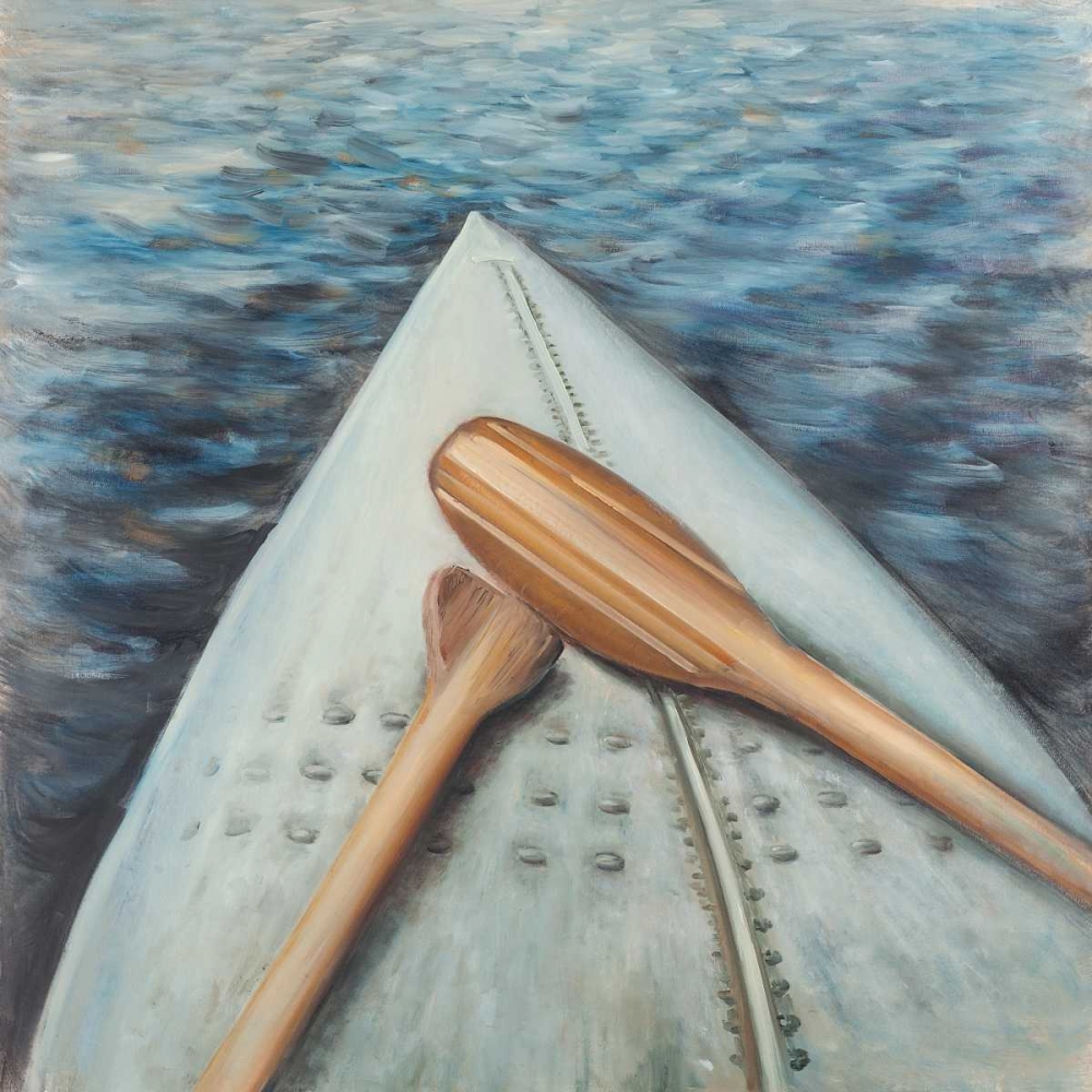 Canoe Adventure Paddle art print by Atelier B Art Studio for $57.95 CAD