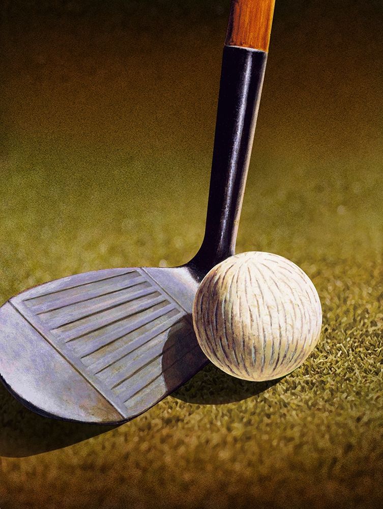CLOSEUP OF A GOLF CLUB art print by Atelier B Art Studio for $57.95 CAD