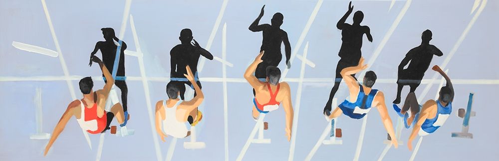 On your marks, get set, go! art print by Atelier B Art Studio for $57.95 CAD