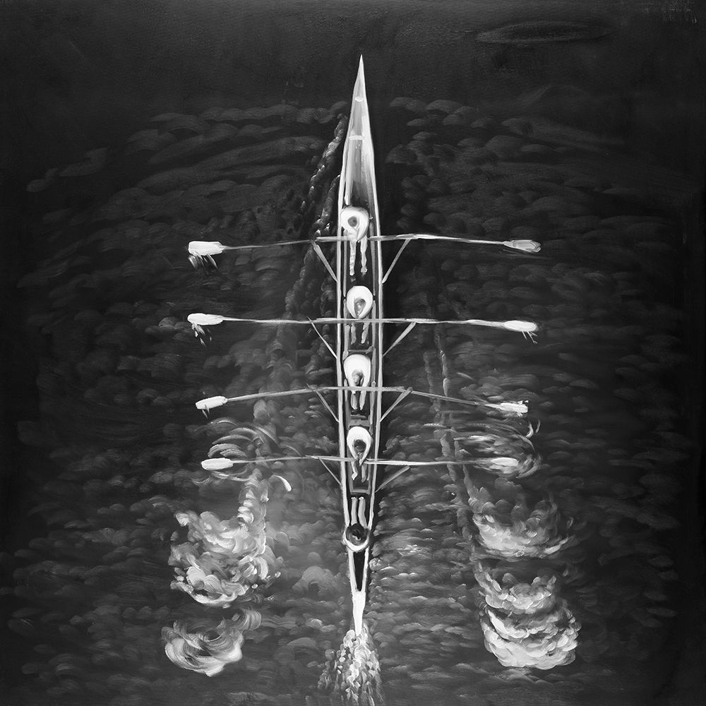 Rowing Boat art print by Atelier B Art Studio for $57.95 CAD
