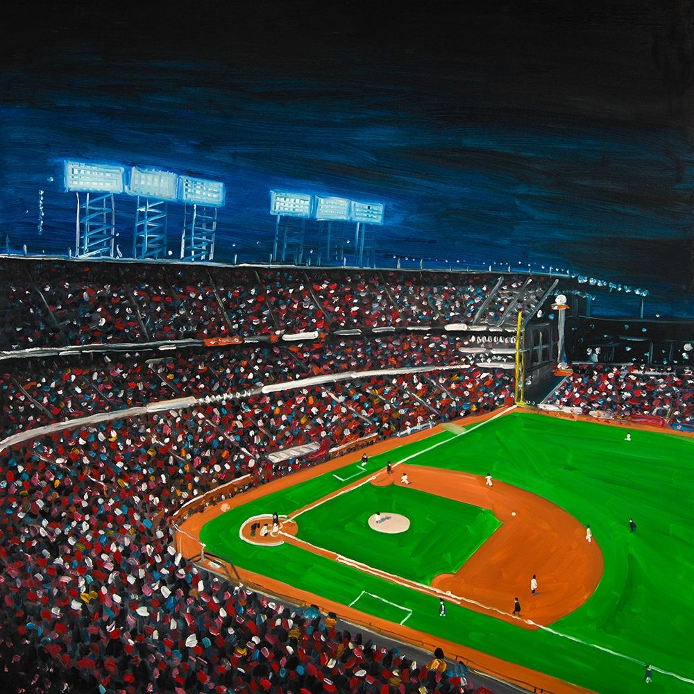 BASEBALL GAME art print by Atelier B Art Studio for $57.95 CAD