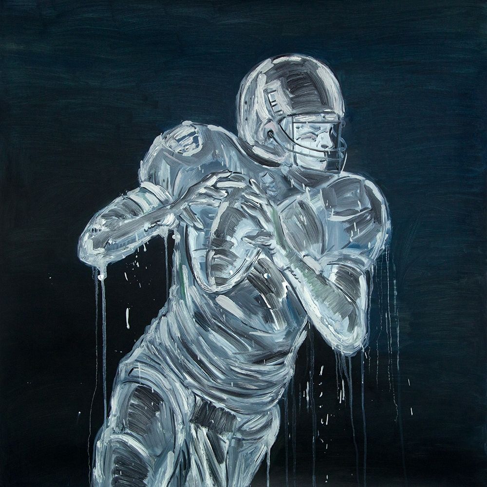 FOOTBALL PLAYER art print by Atelier B Art Studio for $57.95 CAD