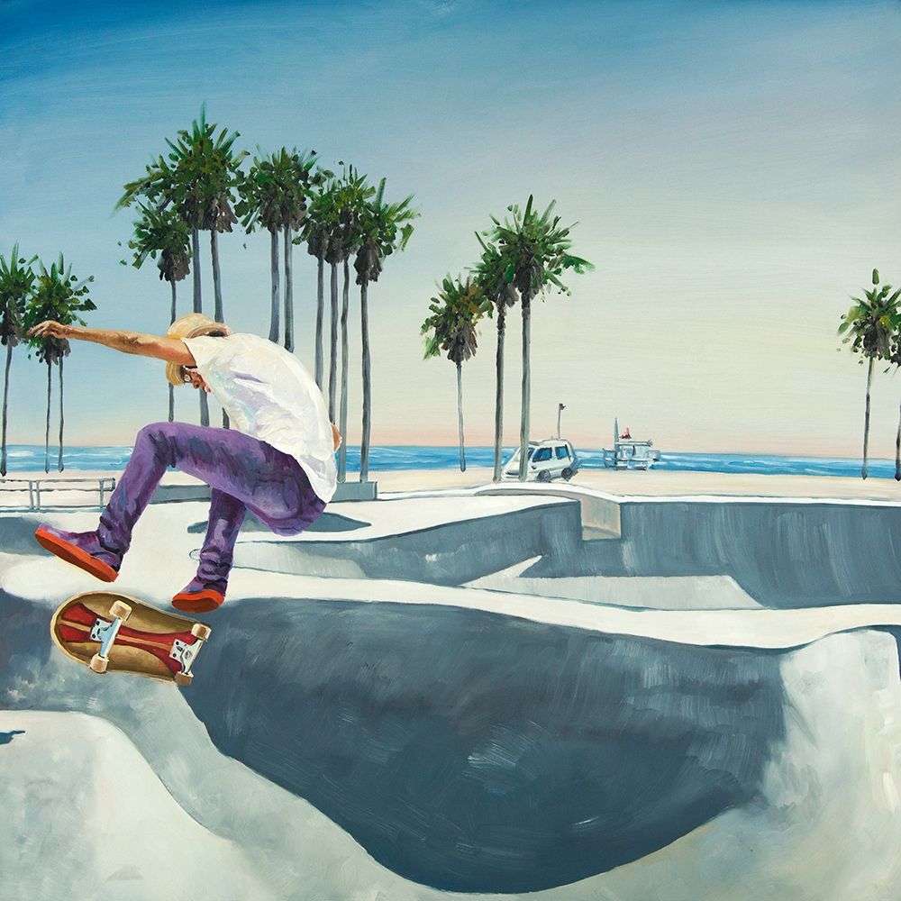 SKATE PARK art print by Atelier B Art Studio for $57.95 CAD