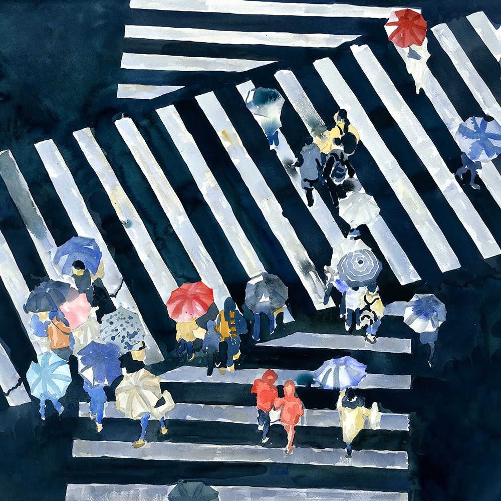 MAIN STREET art print by Atelier B Art Studio for $57.95 CAD