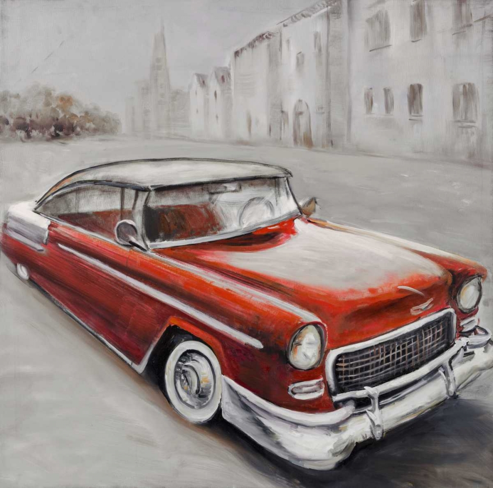 Vintage Classic Car art print by Atelier B Art Studio for $57.95 CAD