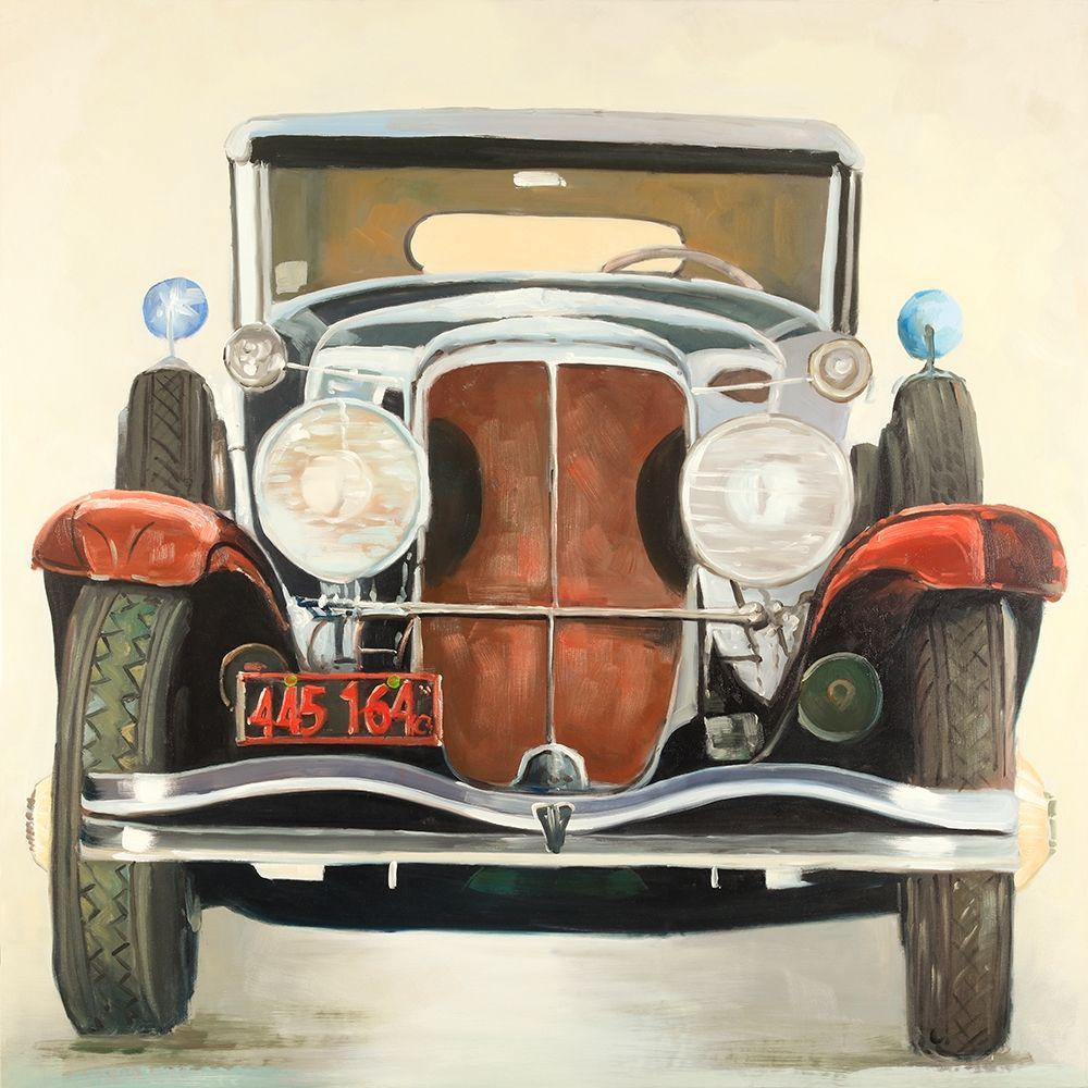 Vintage Luxury Car art print by Atelier B Art Studio for $57.95 CAD