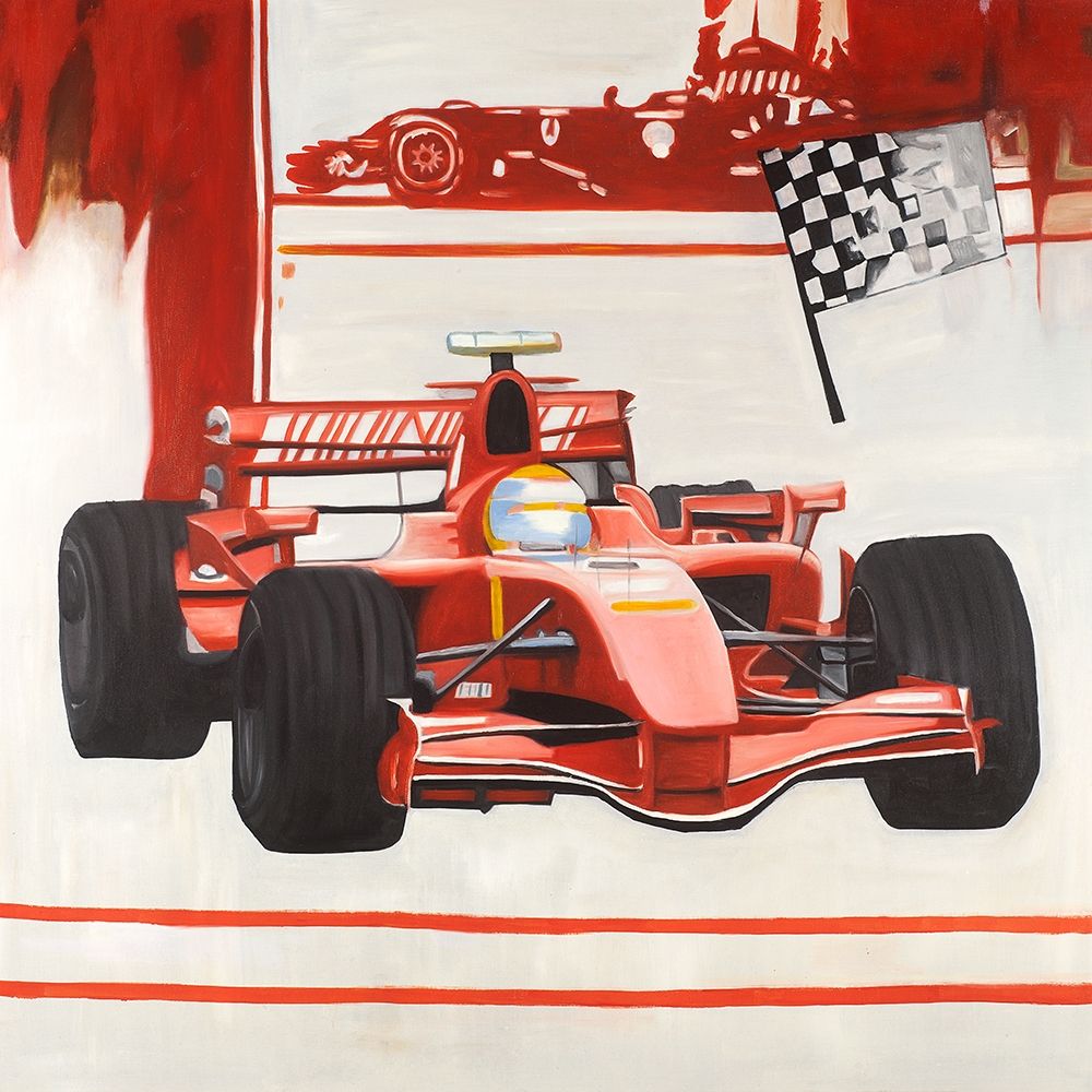 Formule 1 Car art print by Atelier B Art Studio for $57.95 CAD
