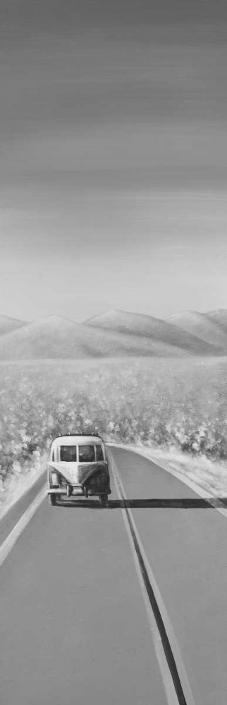 Car on the Road Again art print by Atelier B Art Studio for $57.95 CAD