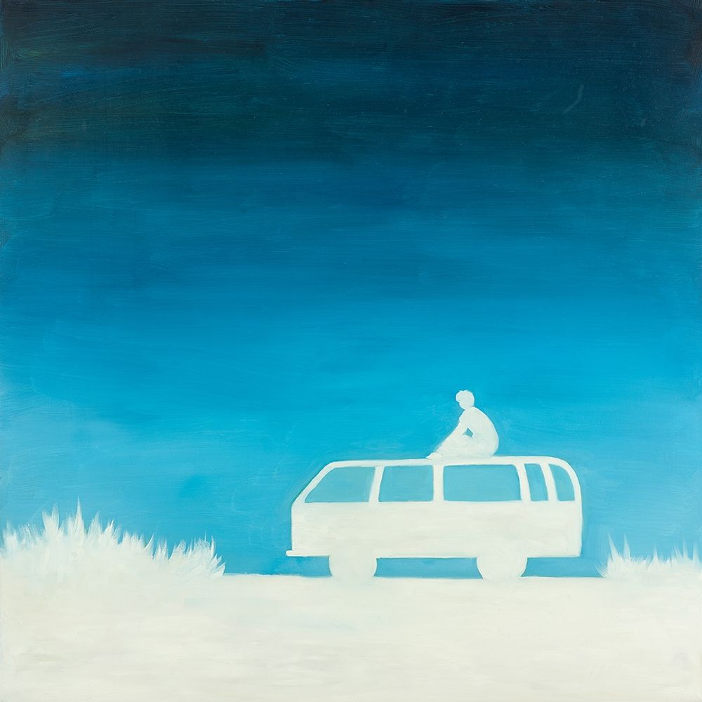 RELAX CAMPING CAR art print by Atelier B Art Studio for $57.95 CAD