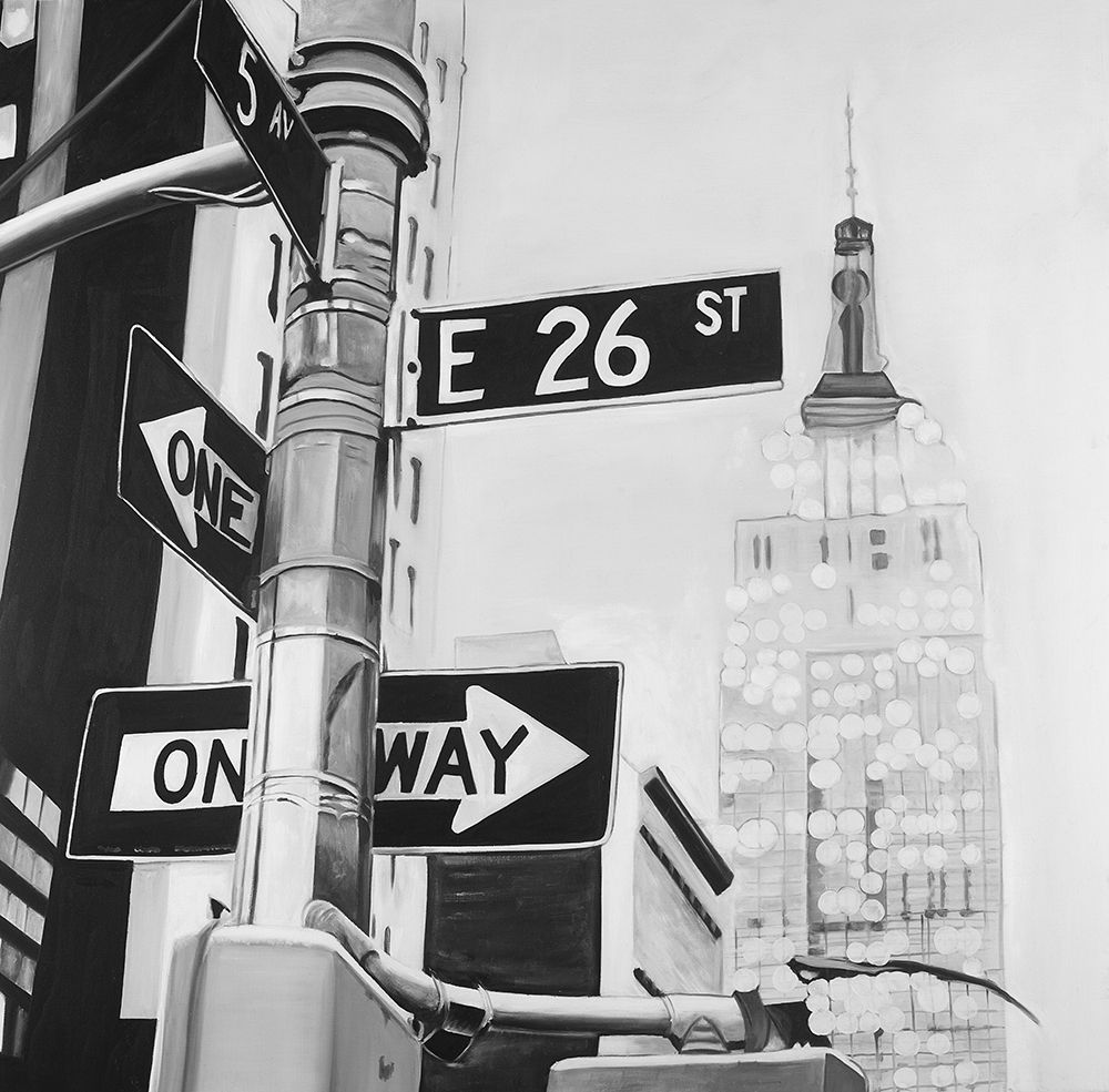 New York City Street Signs art print by Atelier B Art Studio for $57.95 CAD