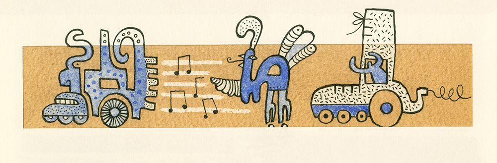 Crowded Road art print by Elena Cannas for $57.95 CAD