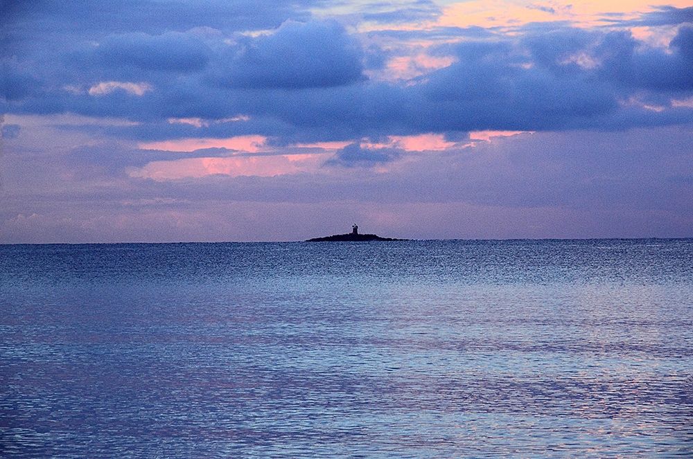 Sunrise-lighthouse-alghero-italy art print by Salvatore Esposito for $57.95 CAD