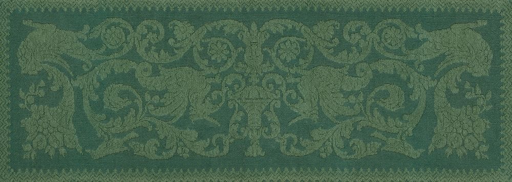 Sardinian Traditional Green Tapestry art print by anonymous for $57.95 CAD