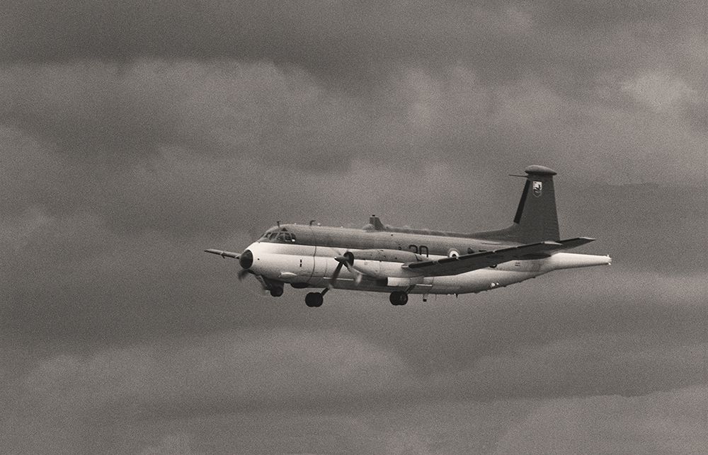 Light Plane Black White art print by anonymous for $57.95 CAD