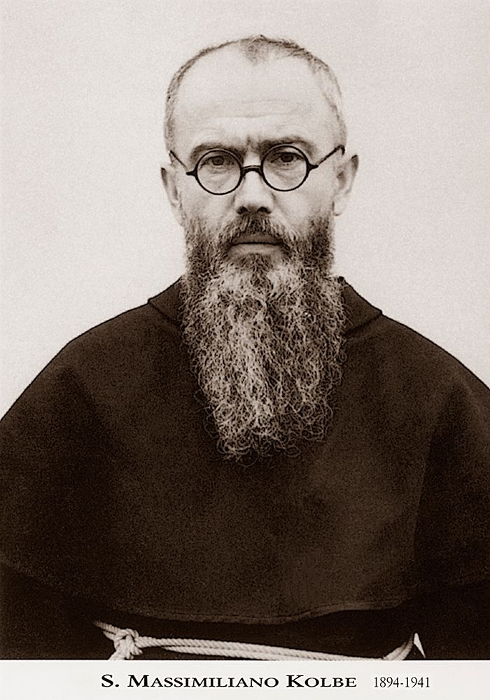 Portrait Saint Massimiliano Kolbe art print by Archivio for $57.95 CAD
