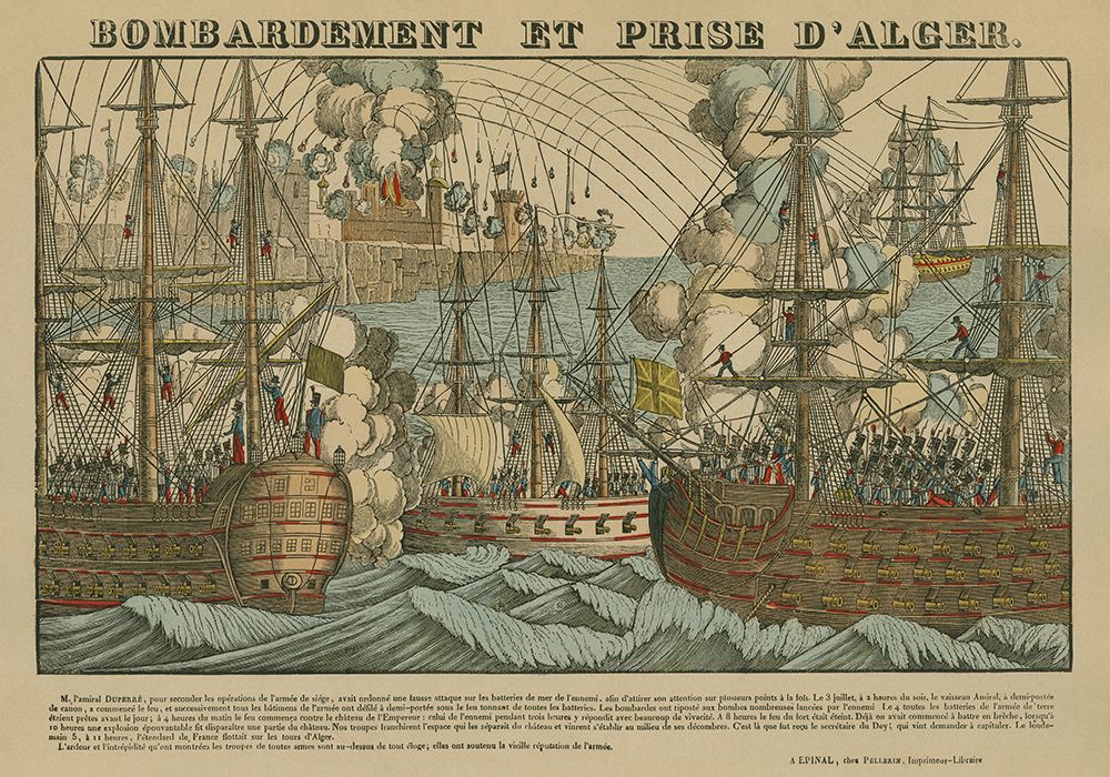 Battleship of Alghero Bombing and Conquest art print by Anonymous for $57.95 CAD