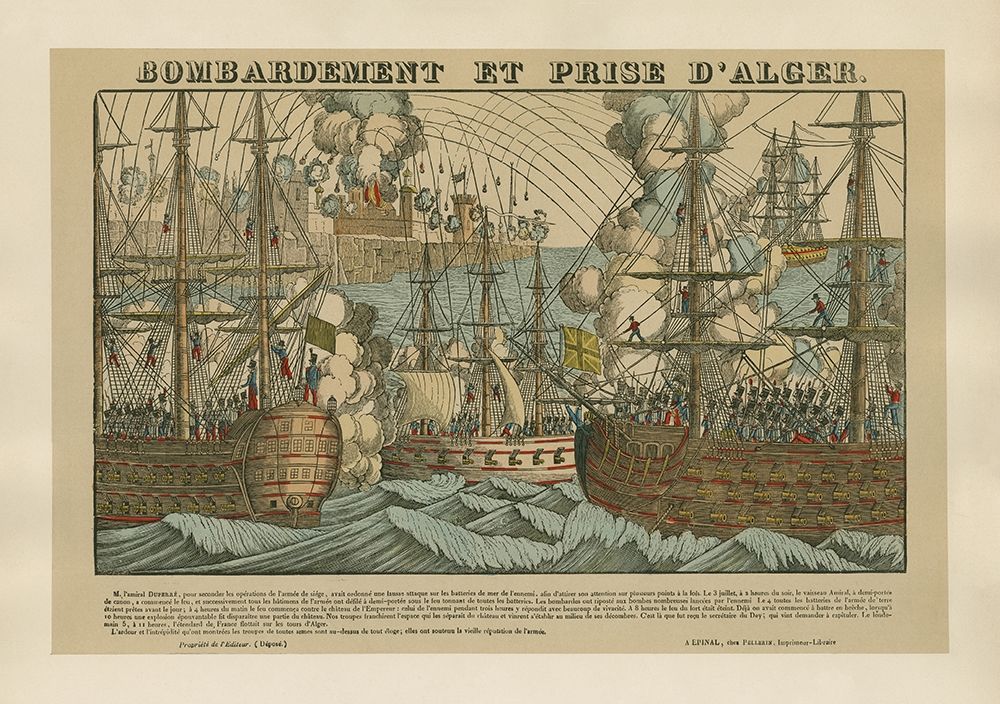 Battleship Alghero Sardinia Galleons Ancient art print by Archivio for $57.95 CAD