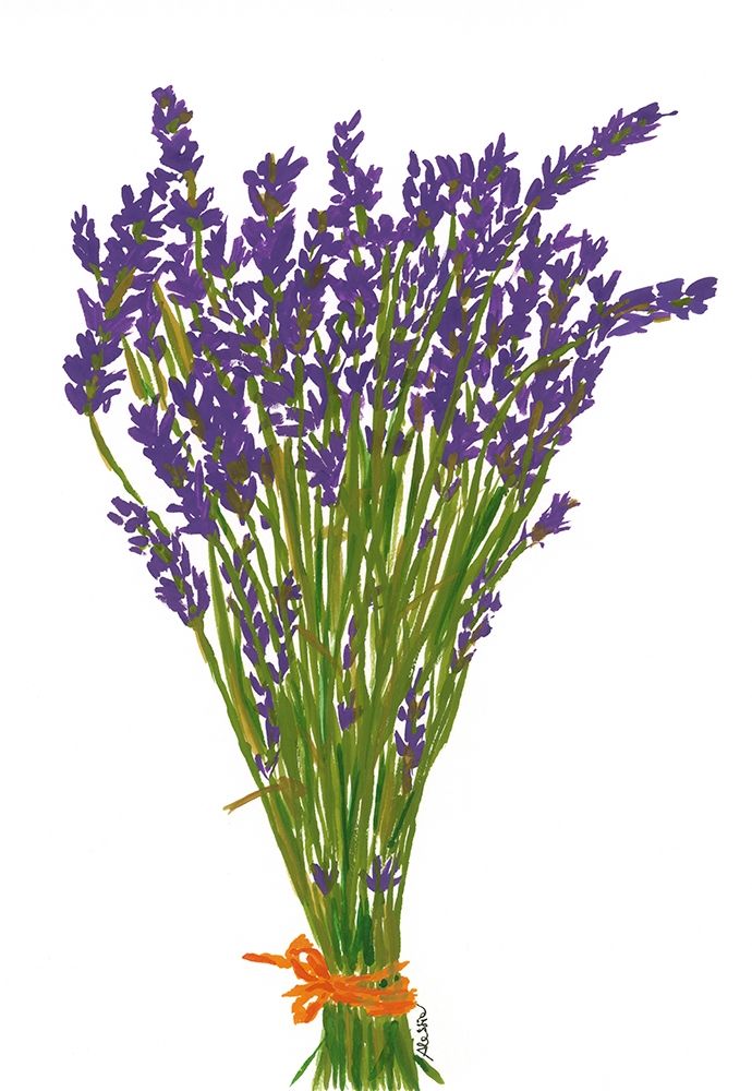 Lavender Bouquet art print by Alessia Meloni for $57.95 CAD