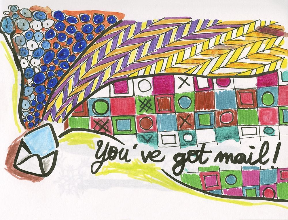 You have got mail art print by Alessia Meloni for $57.95 CAD