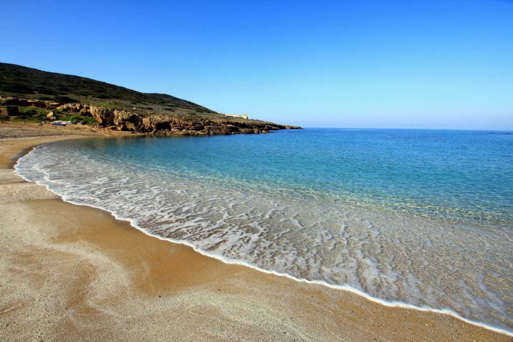 Sardinian shore and turquoise sea in the morning art print by Saiu Giovanni for $57.95 CAD