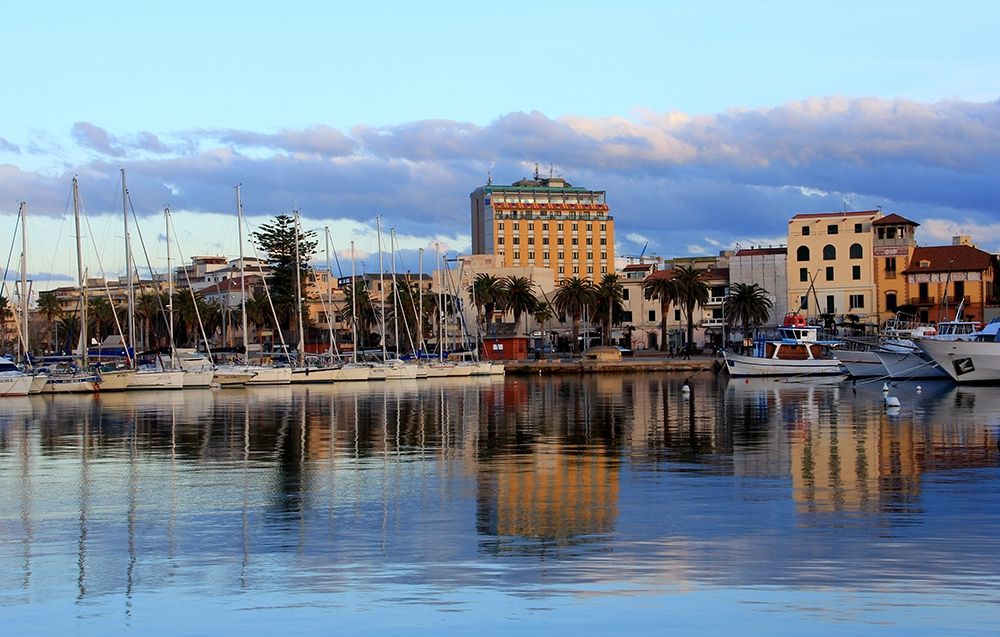Port in the sardinian town of Alghero art print by Giovanni Saiu for $57.95 CAD