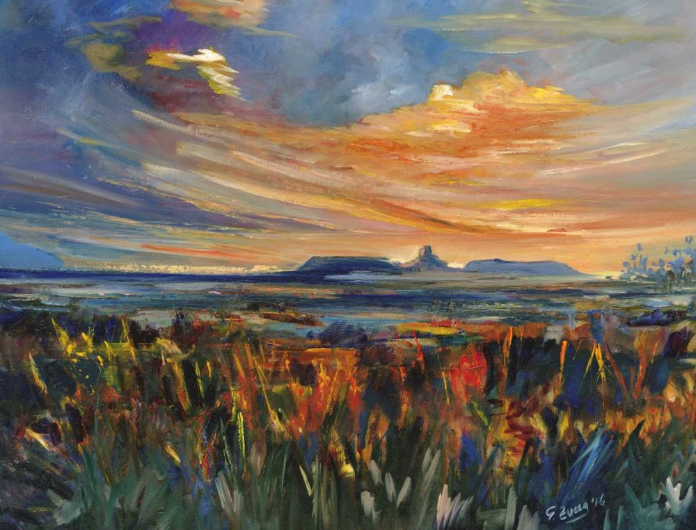 Sunset over the Canyon sardinia nature art print by Gianfranco Zucca for $57.95 CAD